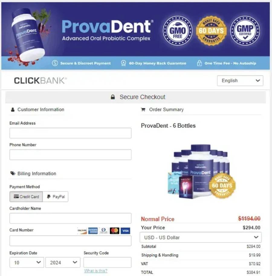 provadent-secure-official website-order-safe